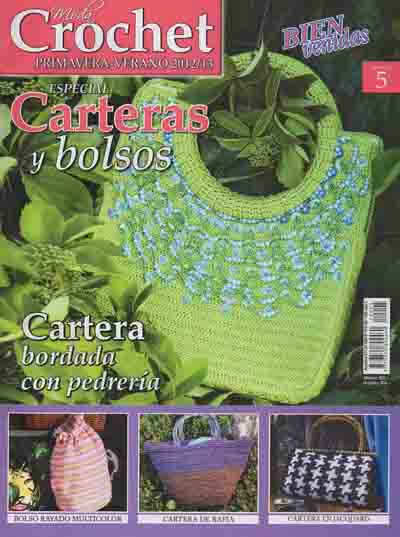 Moda Crochet: Especial Carteras y Bolsos №5 2012/13