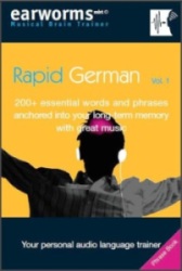 Rapid German Volume 1. Earworms Musical Brain Trainer